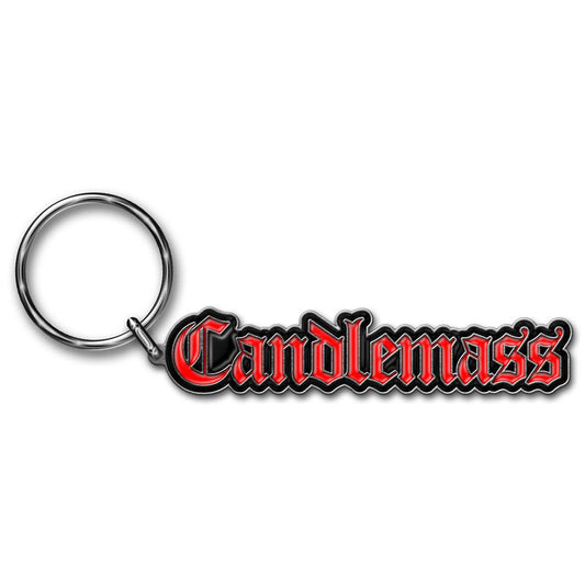 Candlemass Keychain: Logo (Enamel In-Fill)