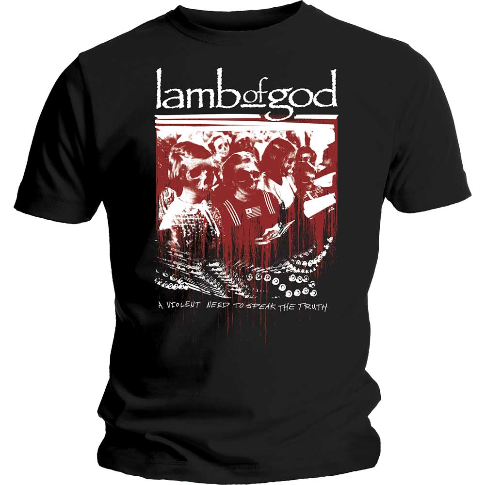 Lamb Of God Unisex T-Shirt: Enough is Enough