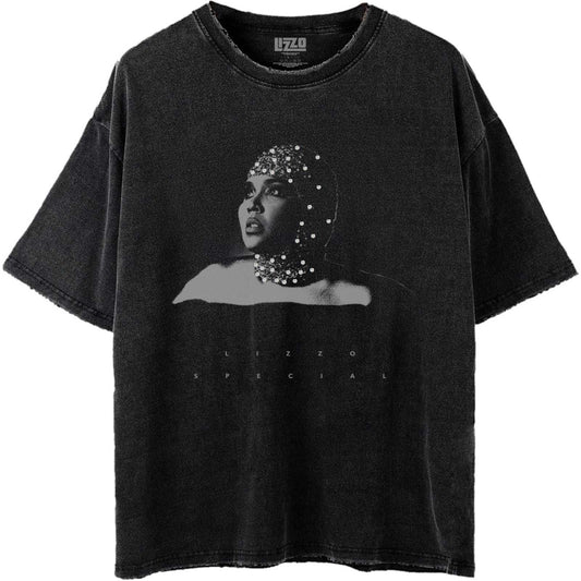 Lizzo Unisex T-Shirt: Special B&W Photo (Wash Collection)