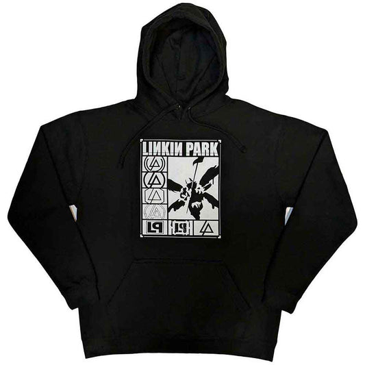 Linkin Park Unisex Pullover Hoodie: Logos Rectangle