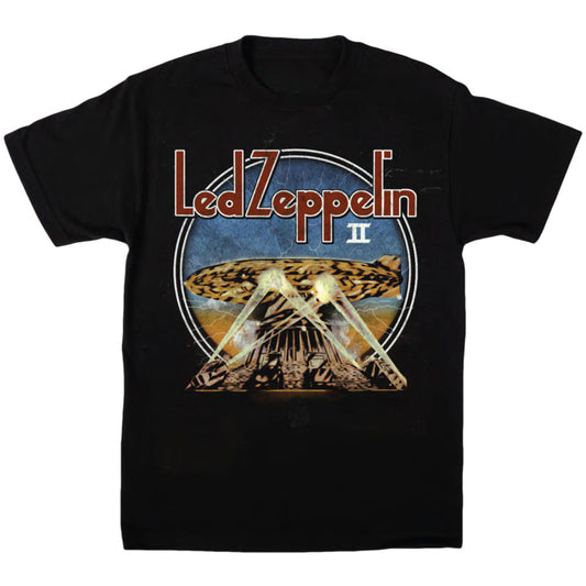 Led Zeppelin Unisex T-Shirt: LZII Searchlights
