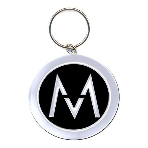 Maroon 5 Keychain: M Logo (Enamel In-fill)
