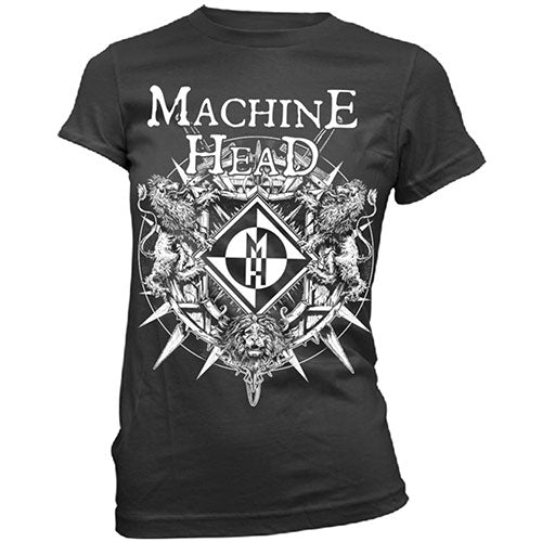 Machine Head Ladies T-Shirt: Bloodstone