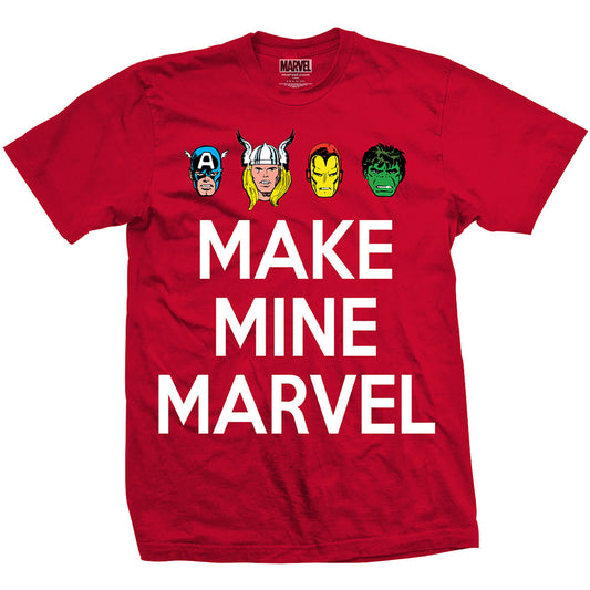 Marvel Comics Unisex T-Shirt: Make Mine