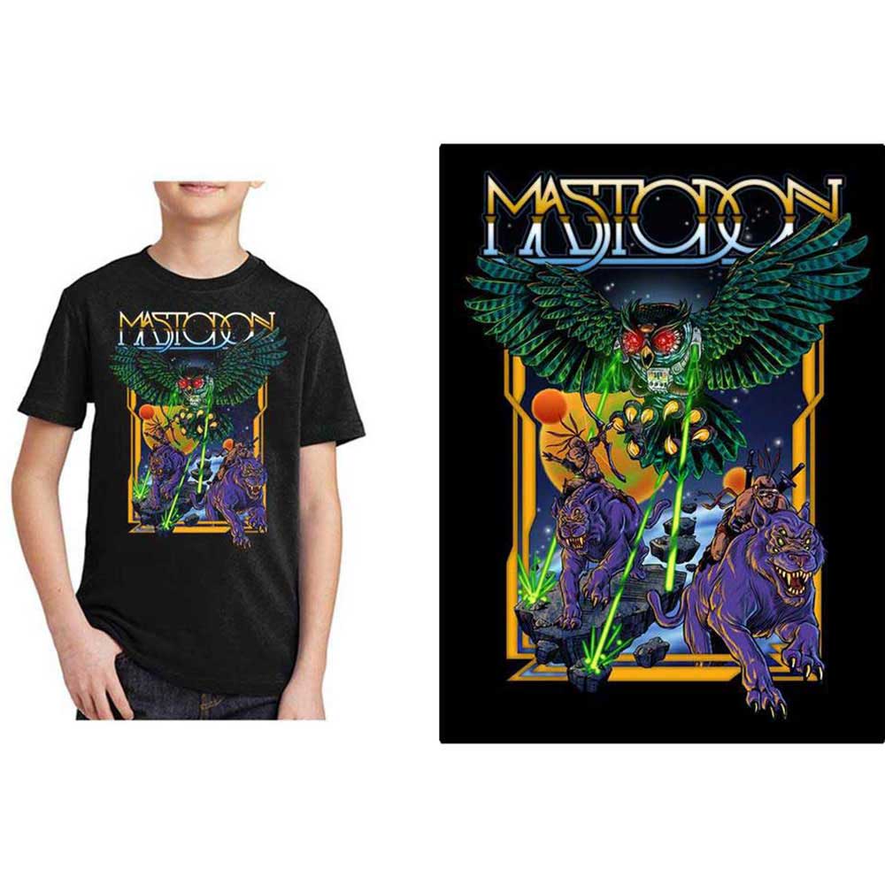 Mastodon Kids T-Shirt: Space Owl