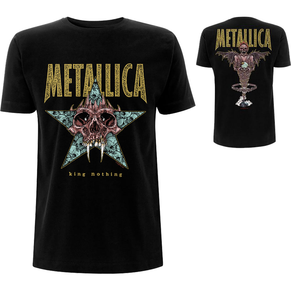 Metallica Unisex T-Shirt: King Nothing (Back Print)