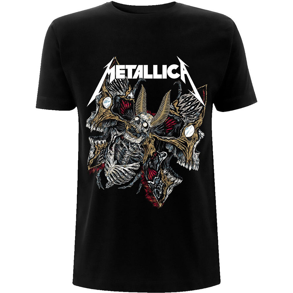 Metallica Unisex T-Shirt: Skull Moth