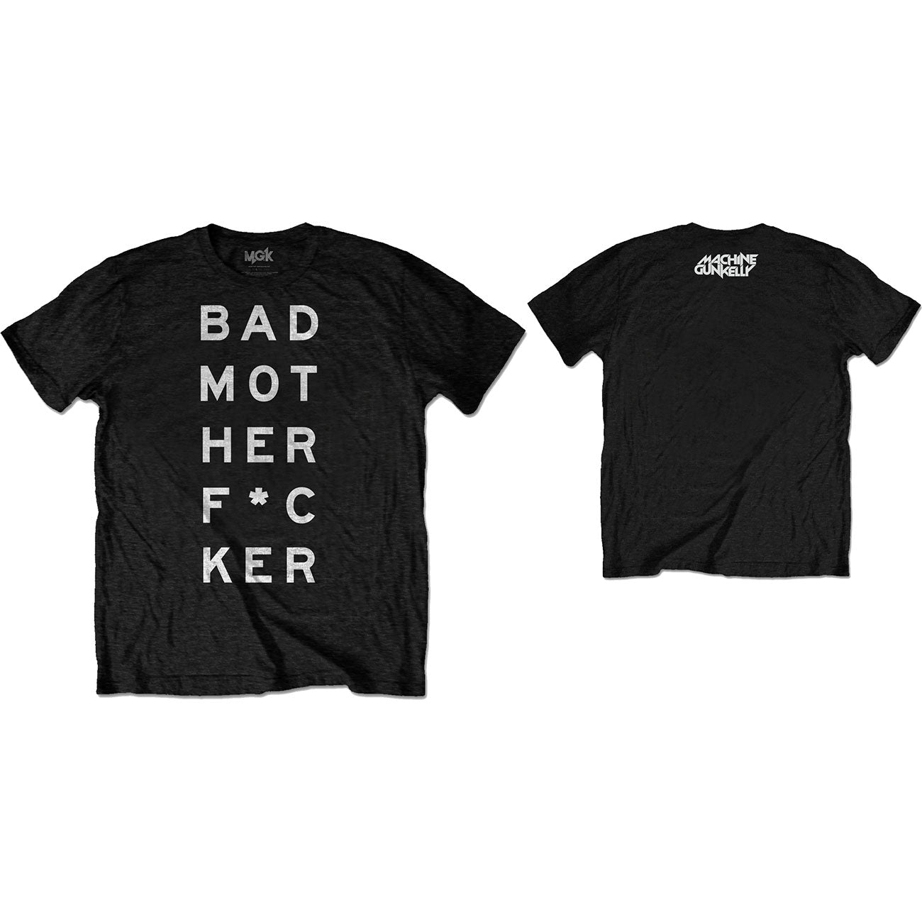 Machine Gun Kelly Unisex T-Shirt: Bad Mo-Fu (Back Print)