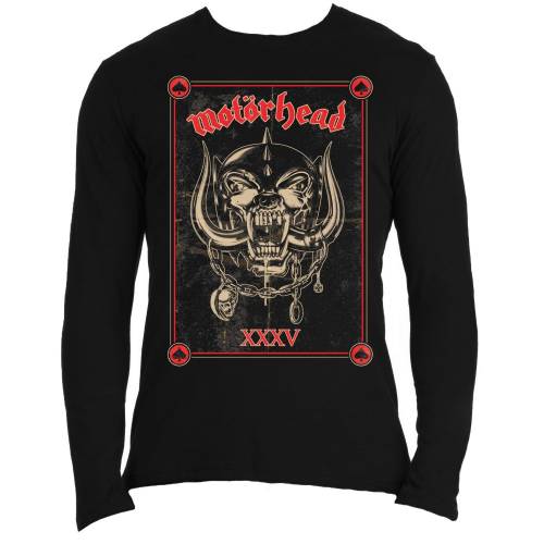 Motorhead Unisex Long Sleeve T-Shirt: Propaganda Anniversary