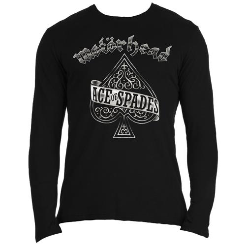 Motorhead Unisex Long Sleeve T-Shirt: Ace of Spades