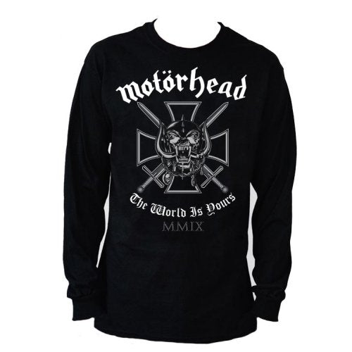 Motorhead Unisex Long Sleeve T-Shirt: Iron Cross