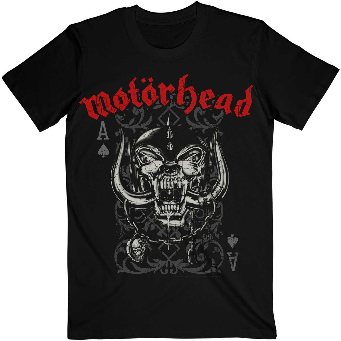 Motorhead Unisex T-Shirt: Playing Card