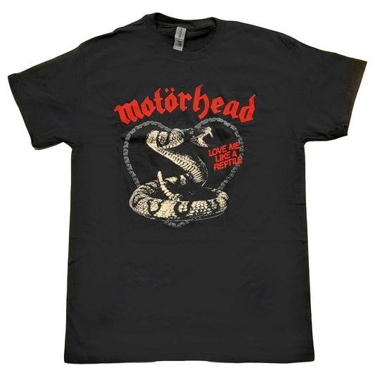 Motorhead Unisex T-Shirt: Love Me Like A Reptile 