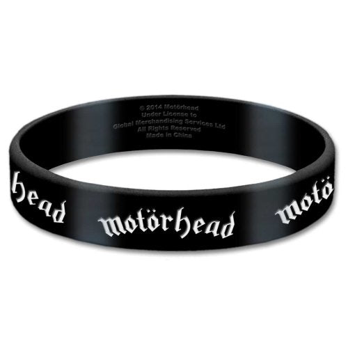 Motorhead Gummy Wristband: Logo