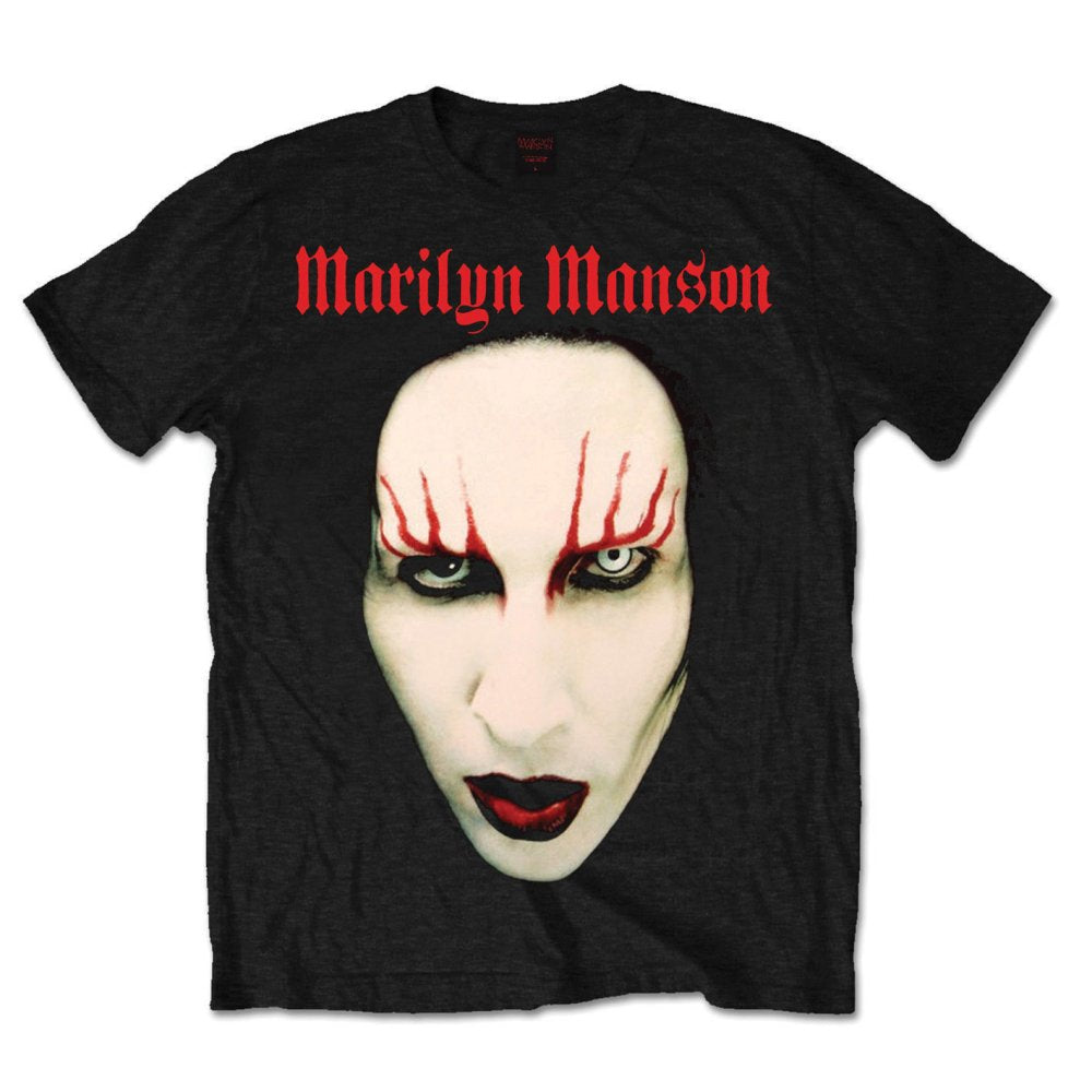 Marilyn Manson Unisex T-Shirt: Red Lips