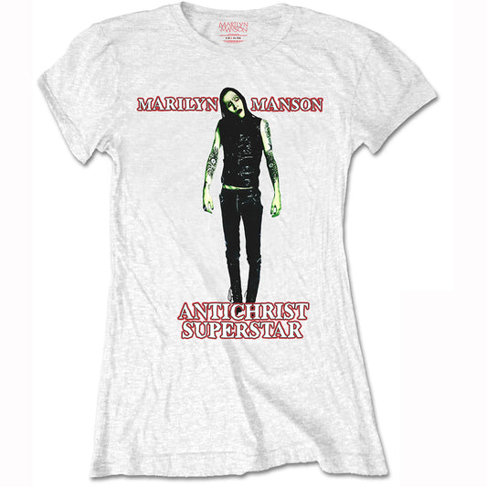 Marilyn Manson Ladies T-Shirt: Antichrist