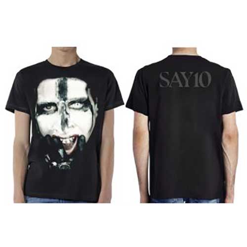 Marilyn Manson Unisex T-Shirt: Kill For Me (Back Print) (Ex-Tour)