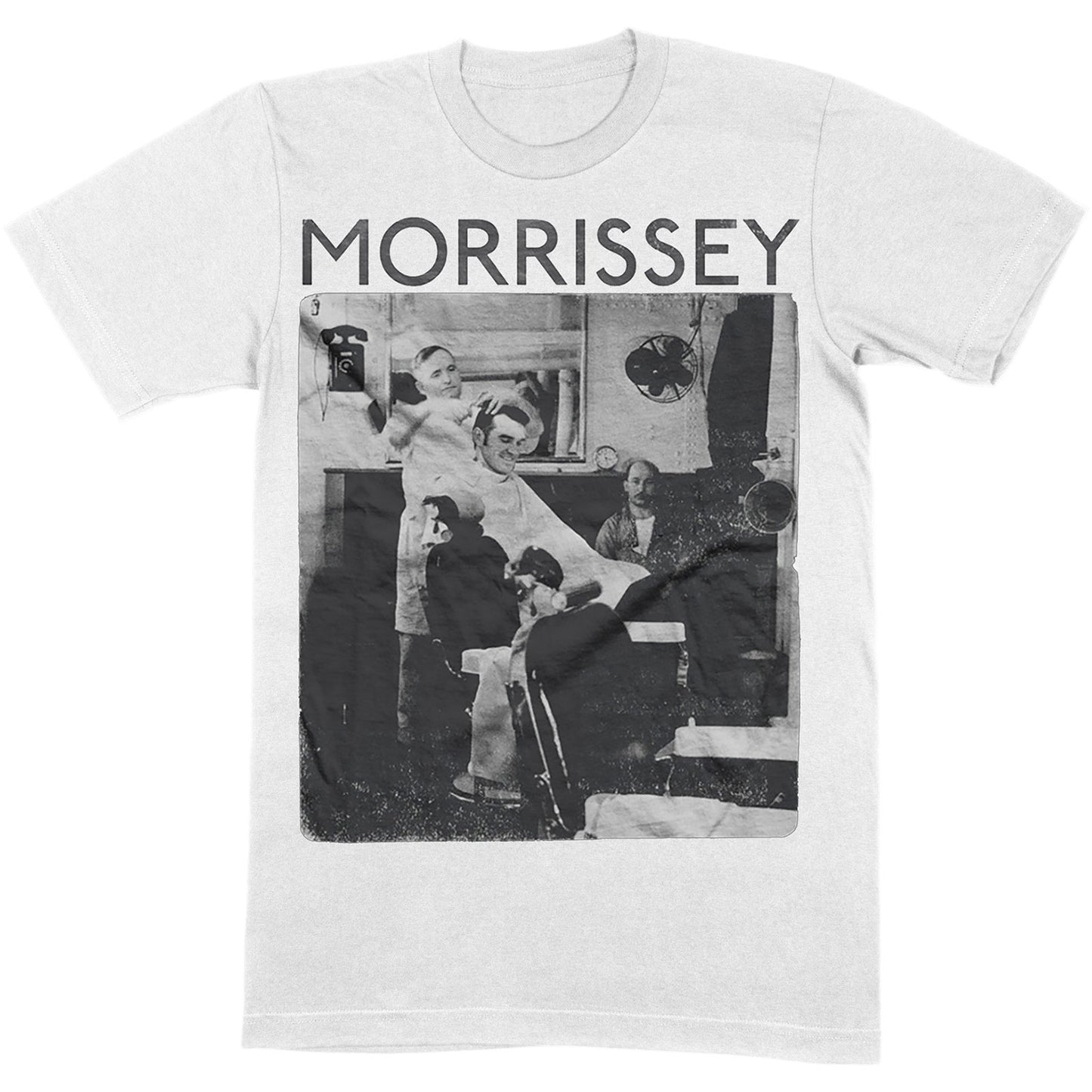 Morrissey Unisex T-Shirt: Barber Shop