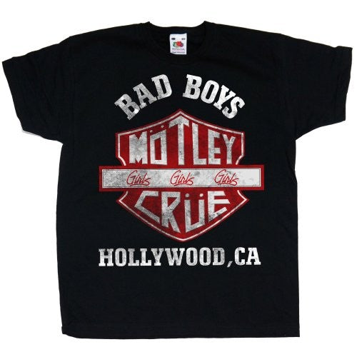 Motley Crue Kids Toddler T-Shirt: Bad Boys Shield