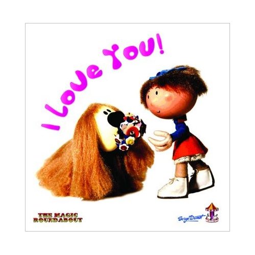Magic Roundabout Greetings Card: Dougal & Florence