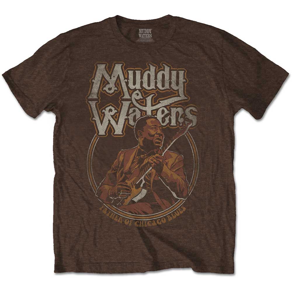 Muddy Waters Unisex T-Shirt: Father of Chicago Blues
