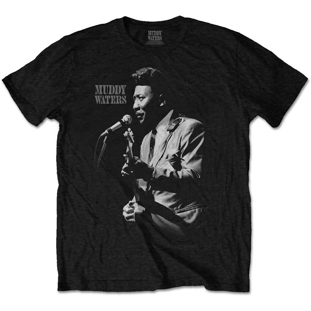 Muddy Waters Unisex T-Shirt: Muddy Live