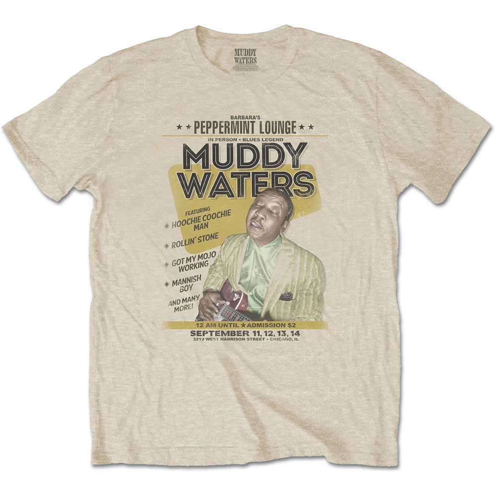 Muddy Waters Unisex T-Shirt: Peppermint Lounge