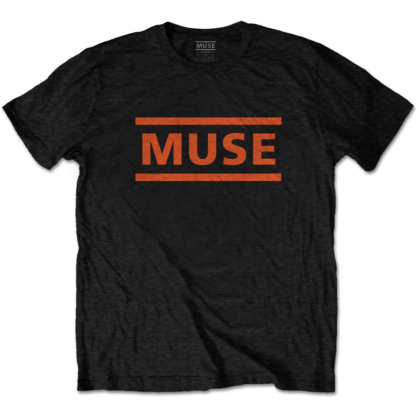 Muse Unisex T-Shirt: Orange Logo