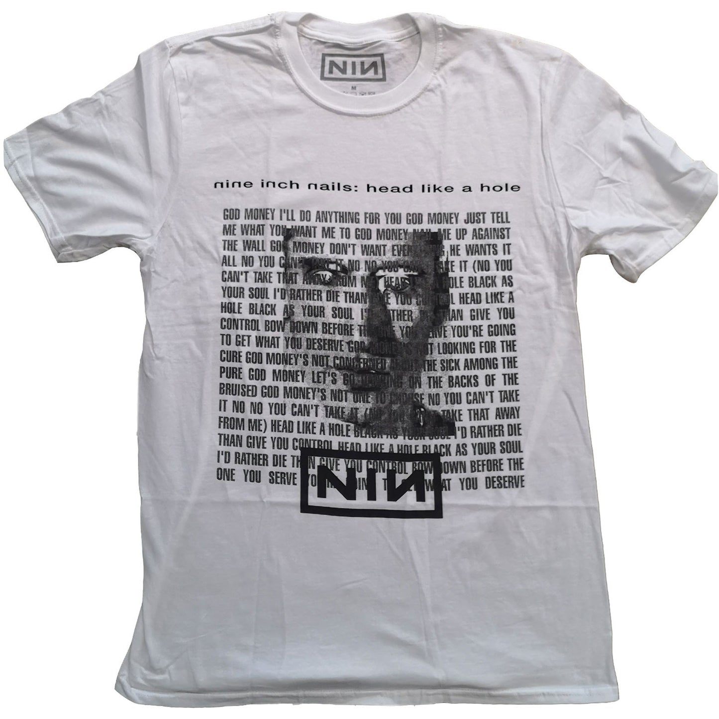 Nine Inch Nails Unisex T-Shirt: Head Like A Hole