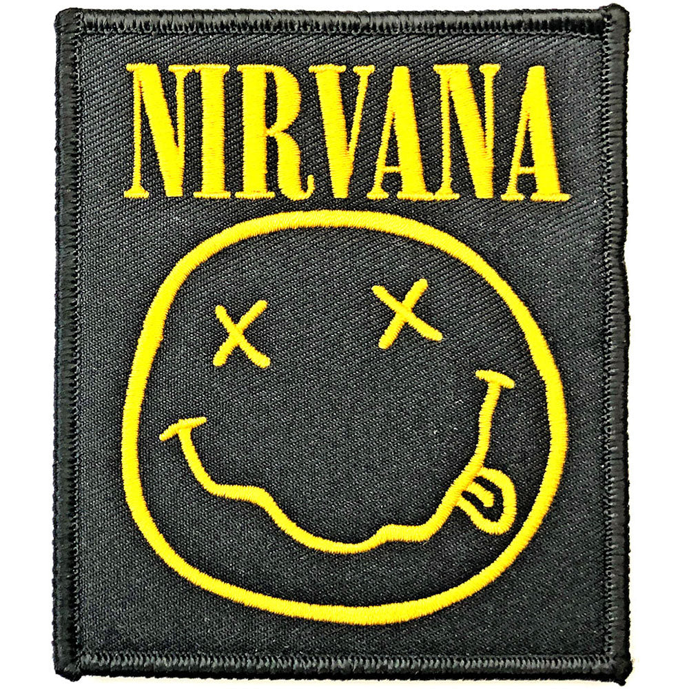 Nirvana Standard Patch: Smiley