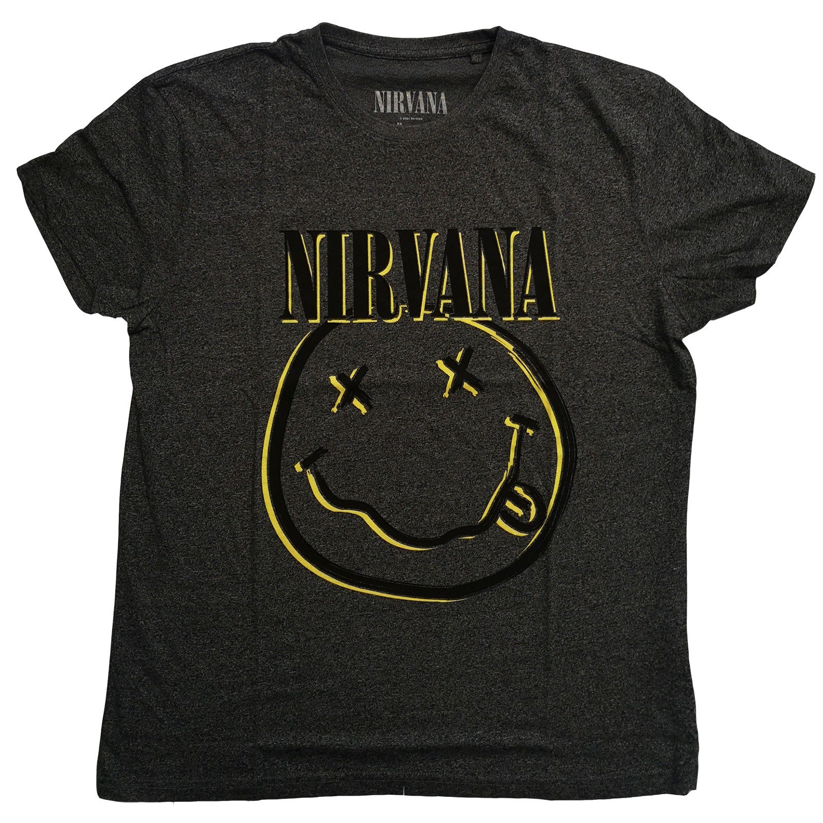 Nirvana Unisex T-Shirt: Inverse Happy Face