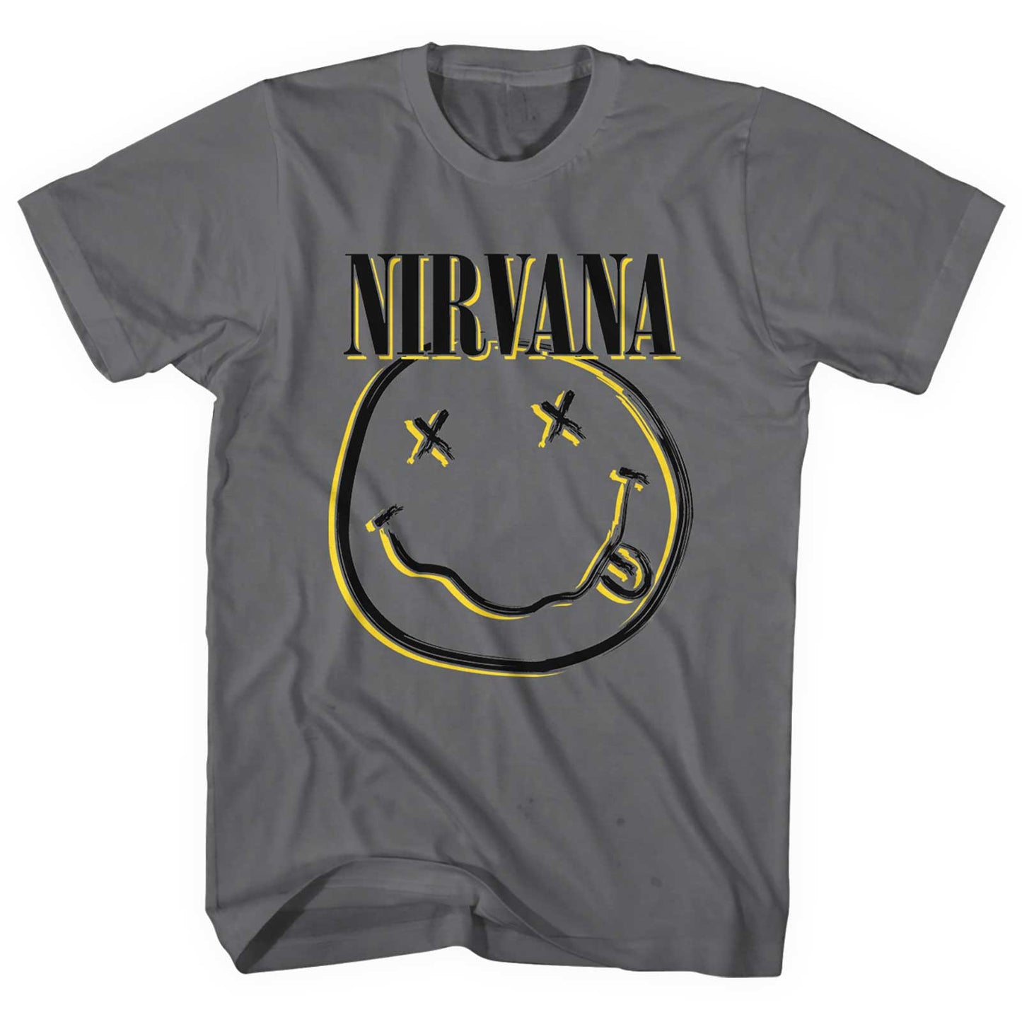 Nirvana Unisex T-Shirt: Inverse Smiley