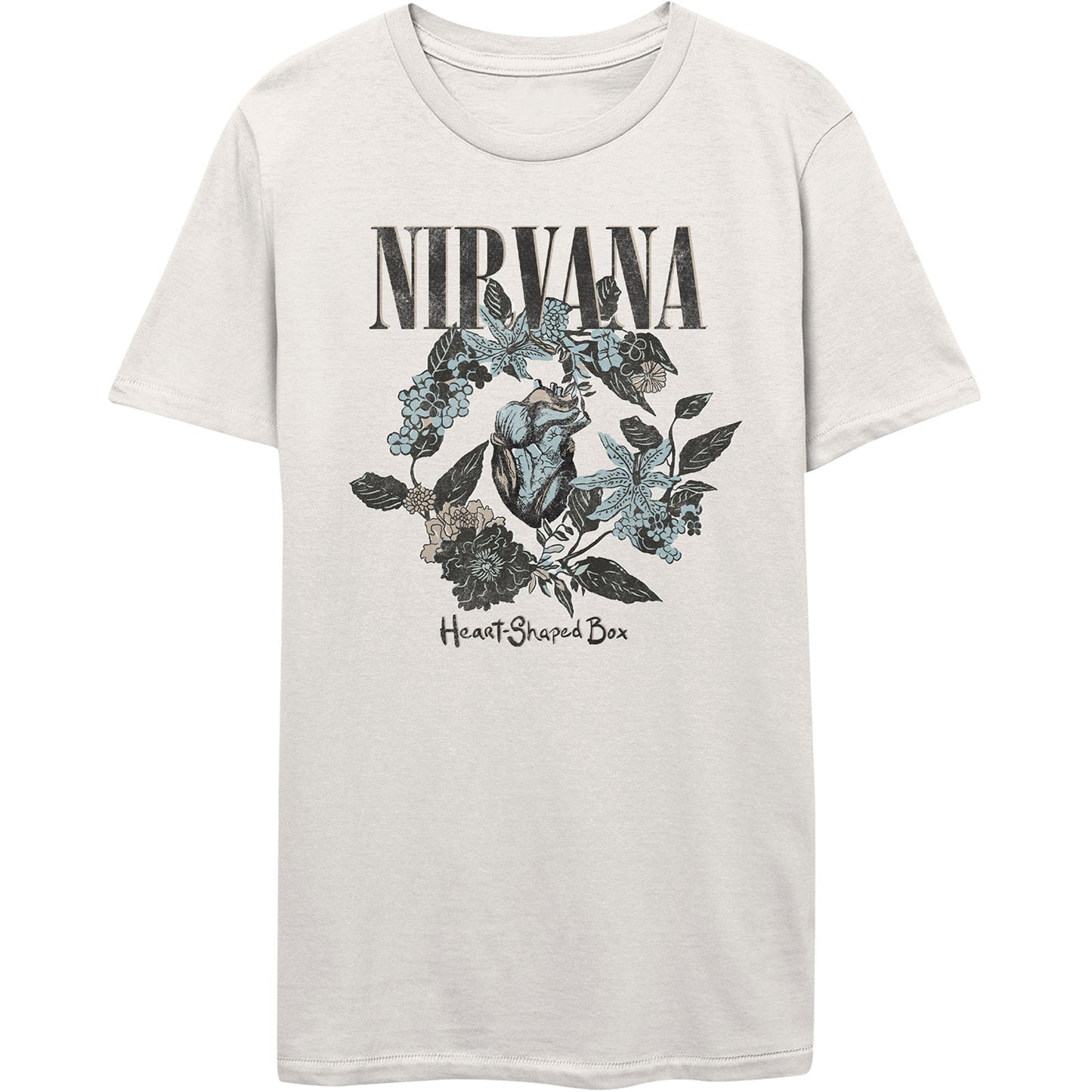 Nirvana Unisex T-Shirt: Heart Shape Box