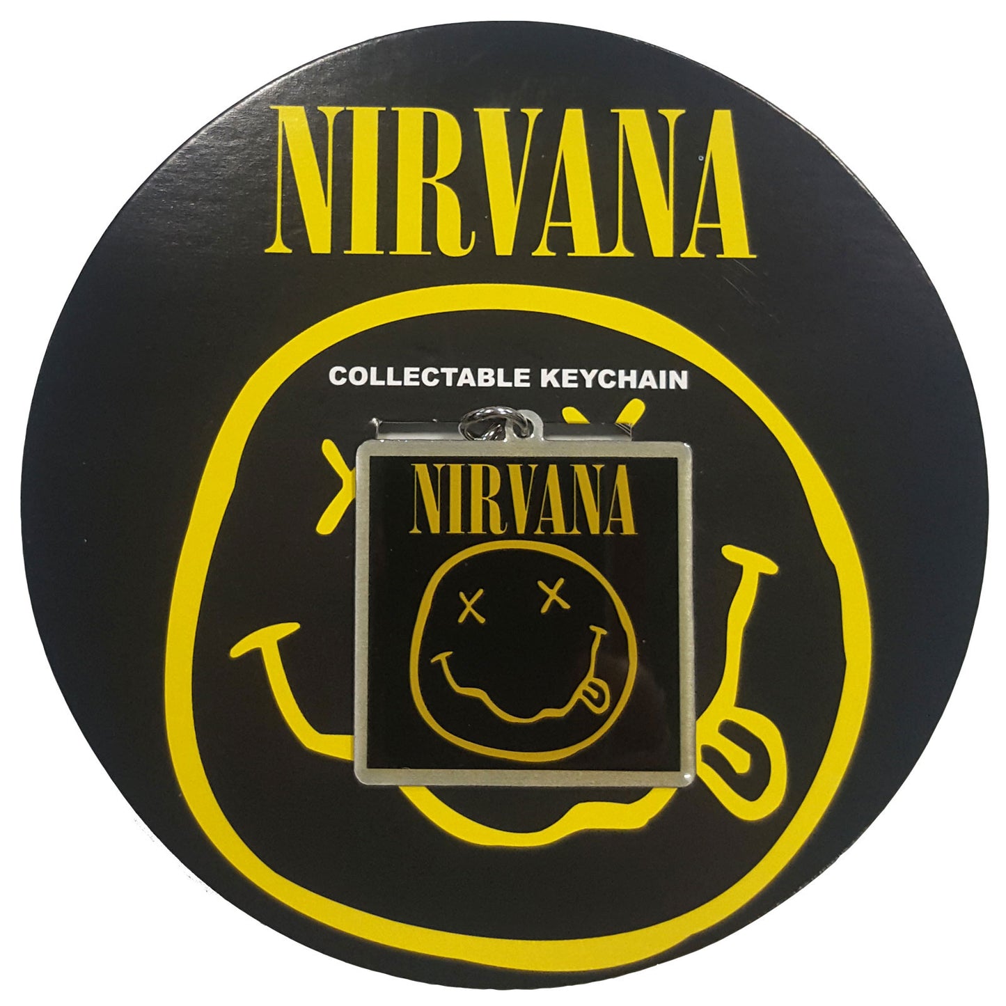 Nirvana Keychain: Smiley (Photo Print)