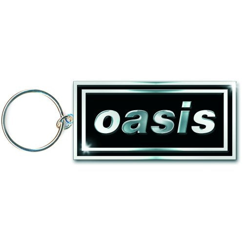 Oasis Keychain: Logo (Enamel In-fill)