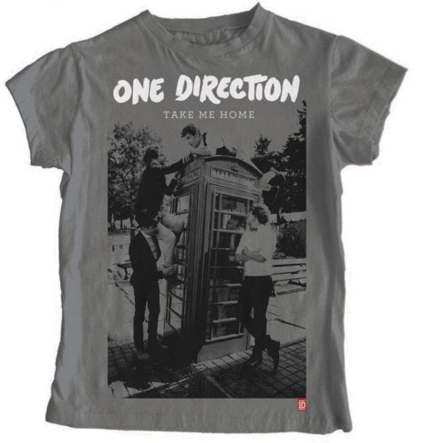 One Direction Ladies T-Shirt: Take Me Home Album (Skinny Fit)