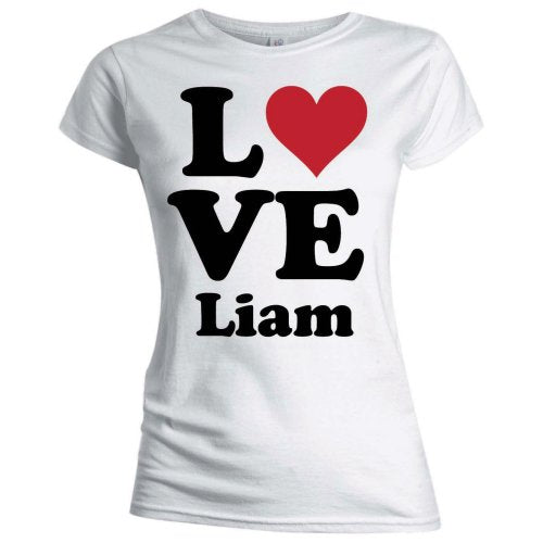 One Direction Ladies T-Shirt: Love Liam (Skinny Fit)