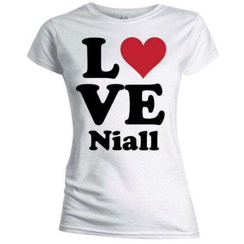 One Direction Ladies T-Shirt: Love Niall (Skinny Fit)