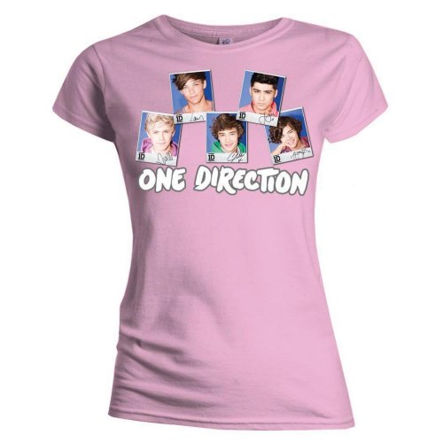 One Direction Ladies T-Shirt: Polaroid (Skinny Fit)