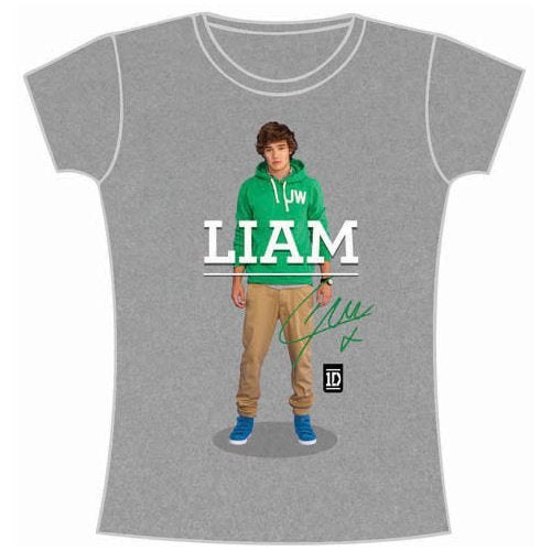 One Direction Ladies T-Shirt: Liam Standing Pose (Skinny Fit)