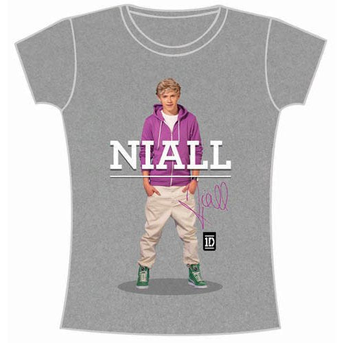 One Direction Ladies T-Shirt: Niall Standing Pose (Skinny Fit)