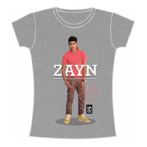One Direction Ladies T-Shirt: Zayn Standing Pose (Skinny Fit)