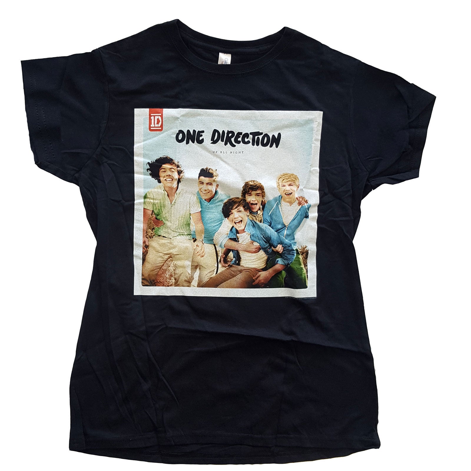 One Direction Ladies T-Shirt: Up All Night (Skinny Fit)