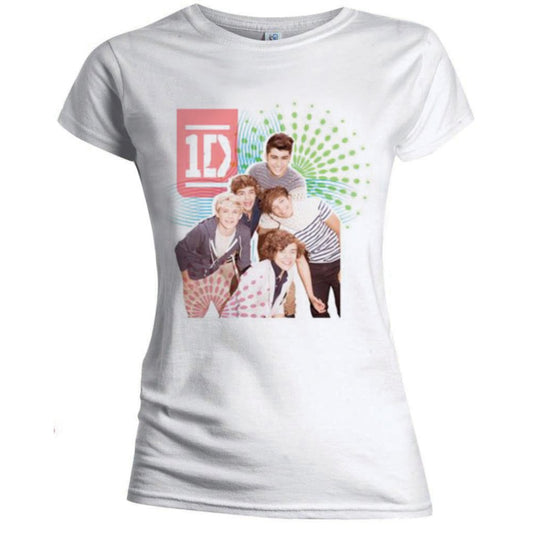 One Direction Ladies T-Shirt: Colour test (Skinny Fit) (Small)