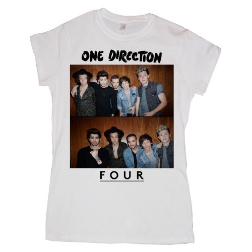 One Direction Ladies T-Shirt: Four (Skinny Fit)