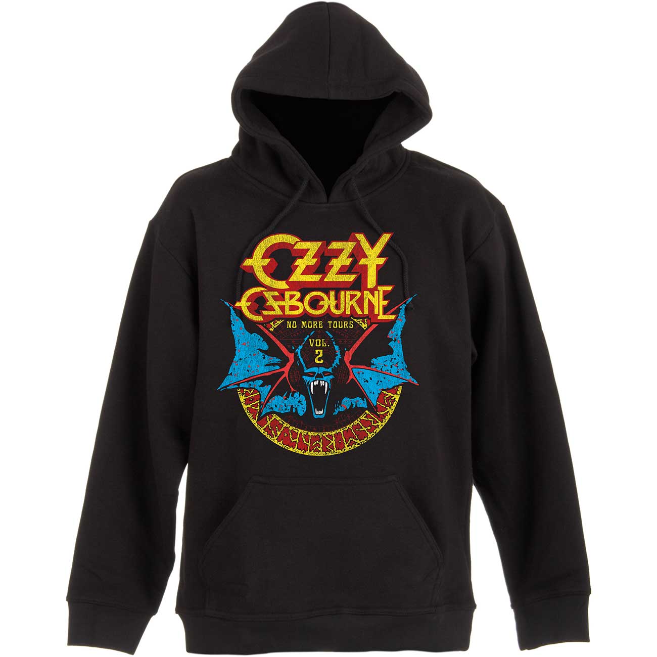 Ozzy Osbourne Unisex Pullover Hoodie: Bat Circle
