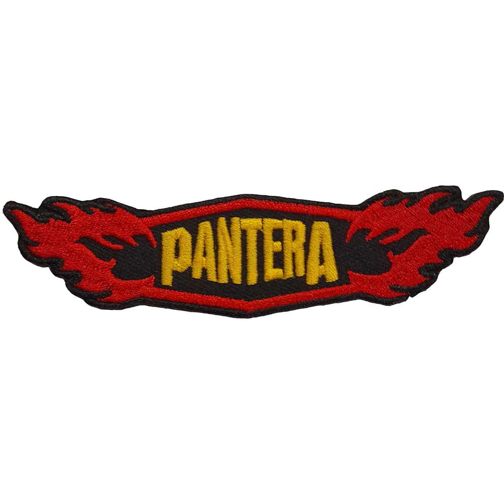 Pantera Standard Patch: Flames