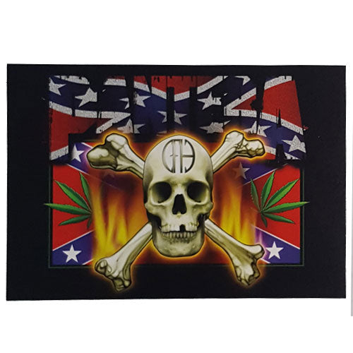 Pantera Postcard: CFH Skull & Flag (Standard)