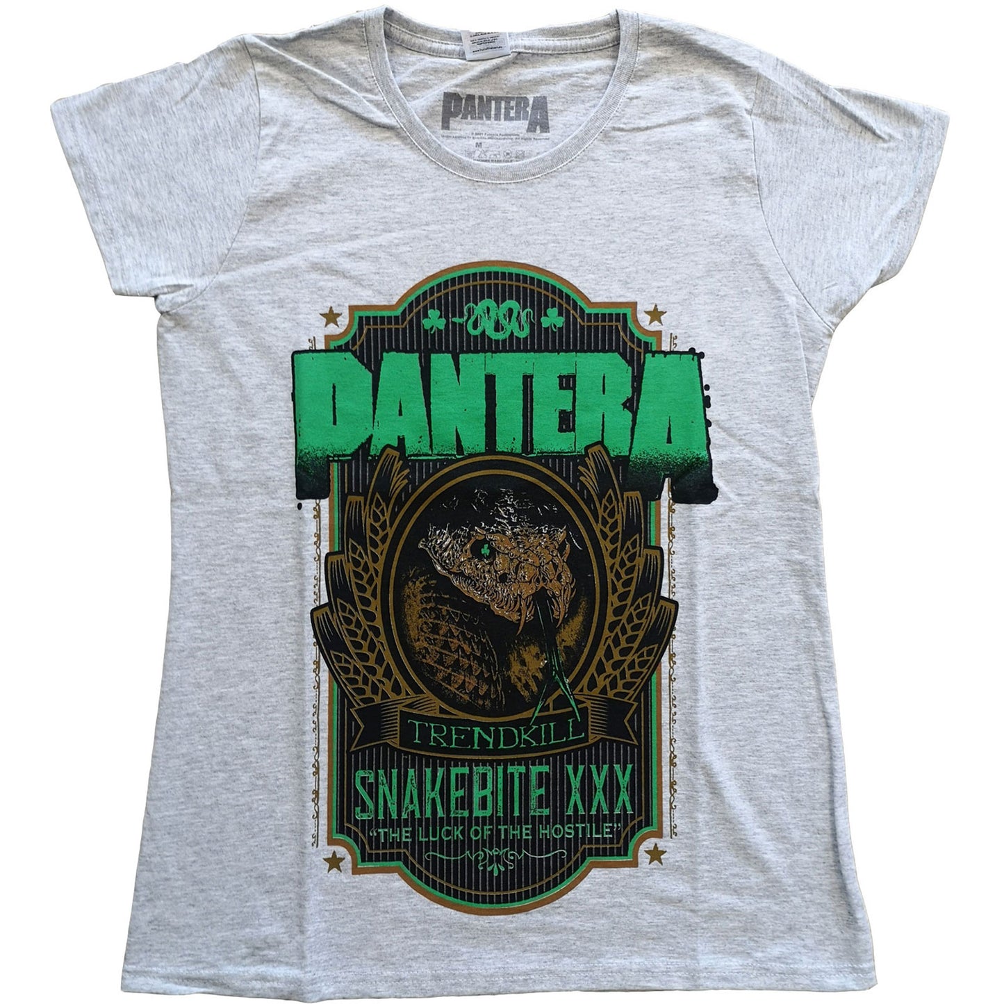 Pantera Ladies T-Shirt: Snakebite XXX Label