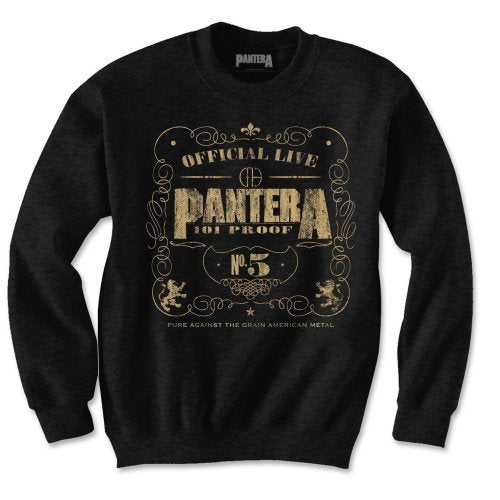 Pantera Unisex Sweatshirt: 101 Proof